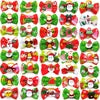 Pet Christmas Custom Headwear | Adjustable Dog Bows & Cat Flower Headbands for Festive Pets"