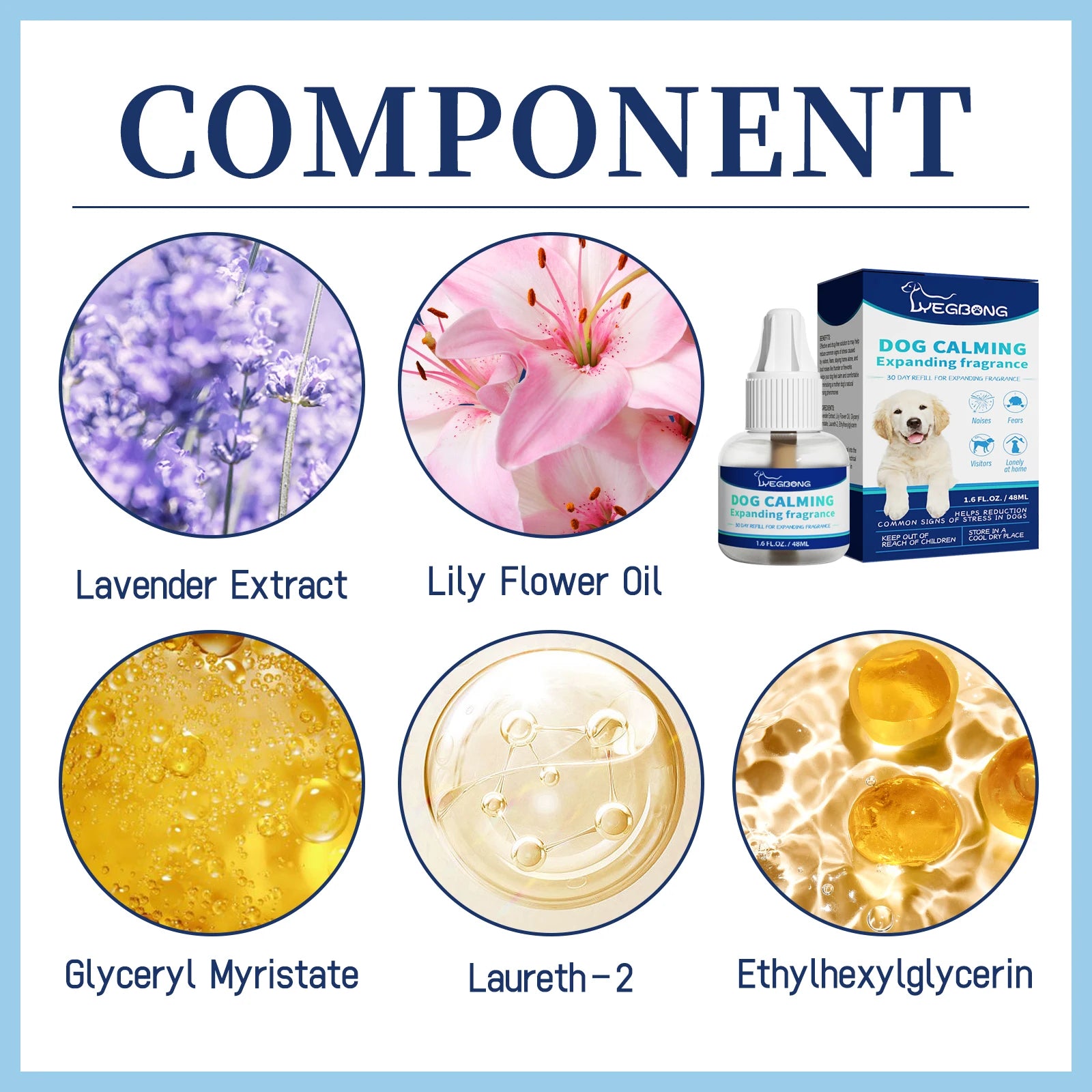 Pet Emotion Care Liquid Calming Soothing Anxiety Relief for Cats And Dogs Stain Odor Remover