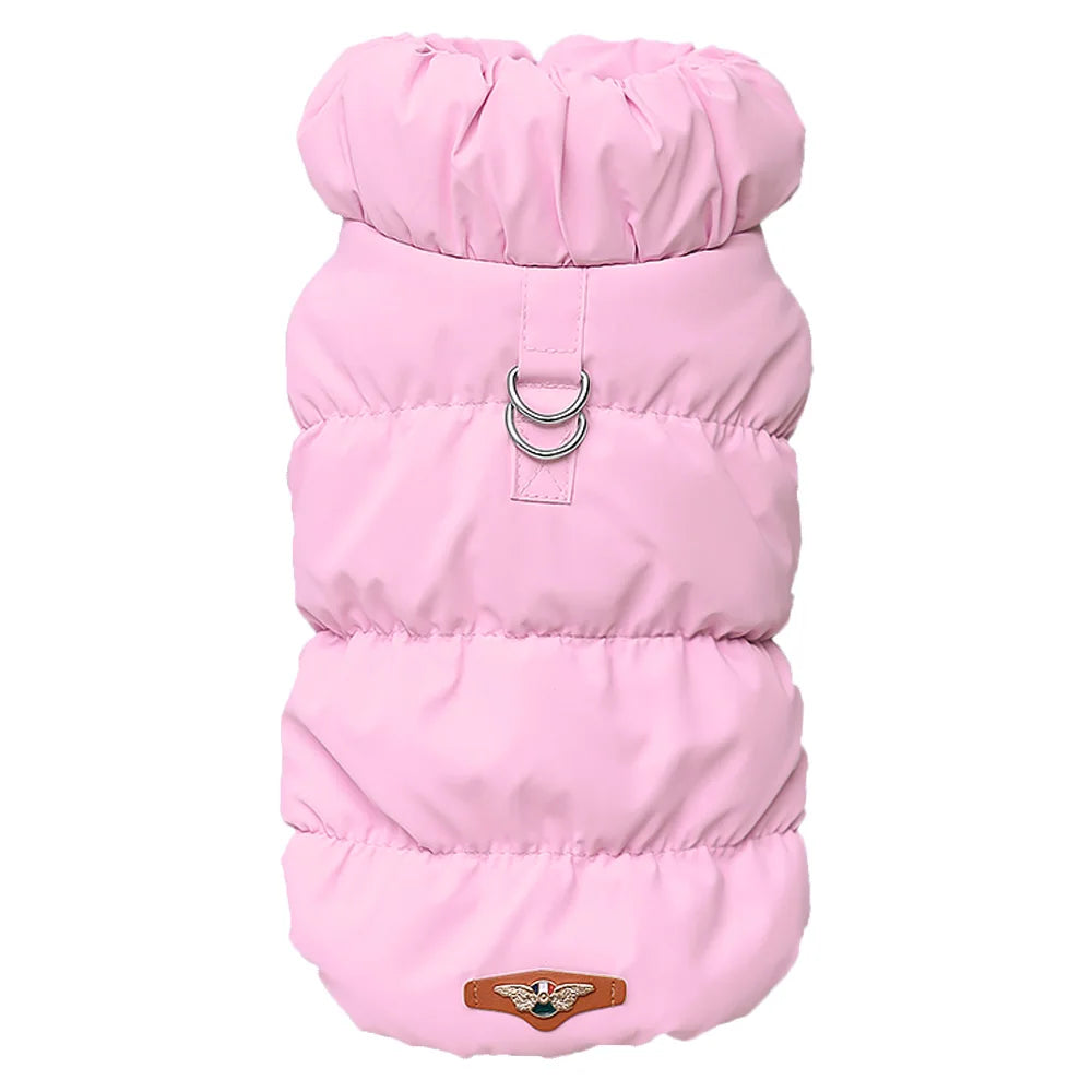 Soft Warm Winter Dog Coat Puppy Cat Jacket Padded Vest for Small Medium Dogs Chihuahua French Bulldog Poodle - Pet Outfit