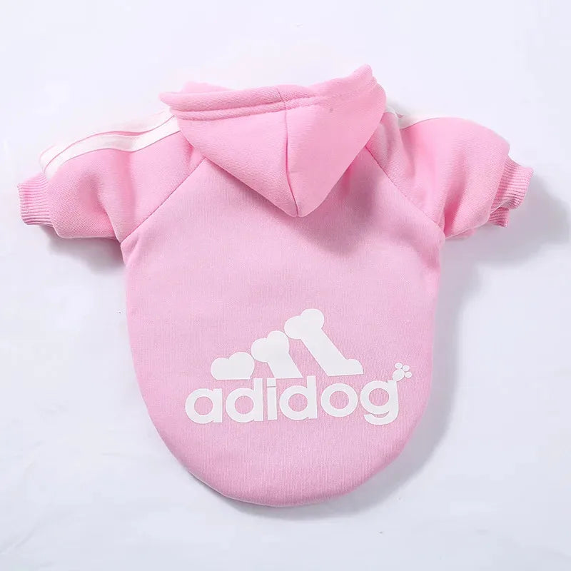 Fashion Pet Dog Hooded Sweatshirt XS-5XL Cotton Warm Two-Legged Jacket for Small Medium Big Dogs Autumn/Winter Season