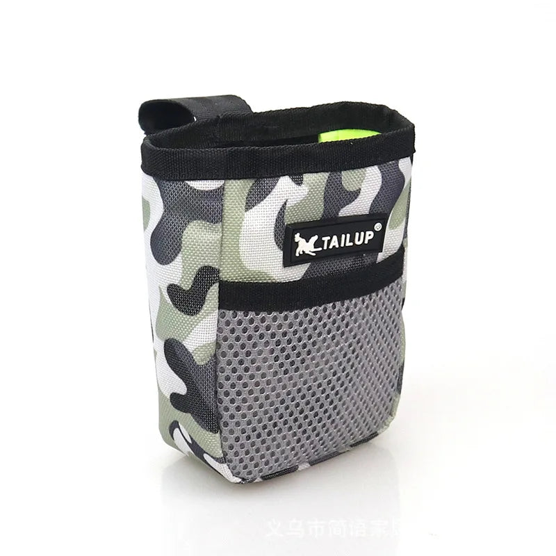 Large Capacity Portable Dog Snack Bag Outdoor Training Waist Bag with Strong Wear Resistance Durable Pet Supplies for Puppies