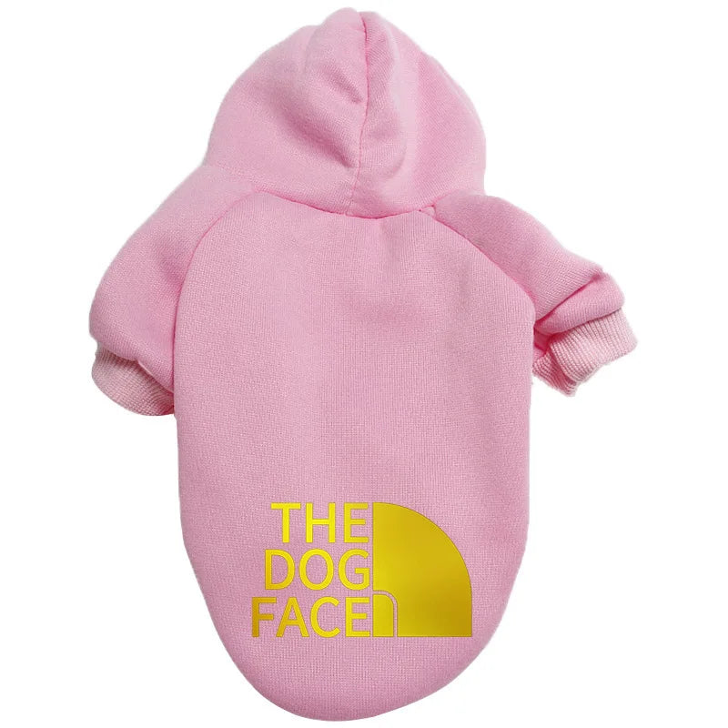 Winter Warm Dog Hoodie Pet Clothes Large Size Chihuahua French Bulldog Fashion Costume Fan-Favorite Dog Fans Fashion