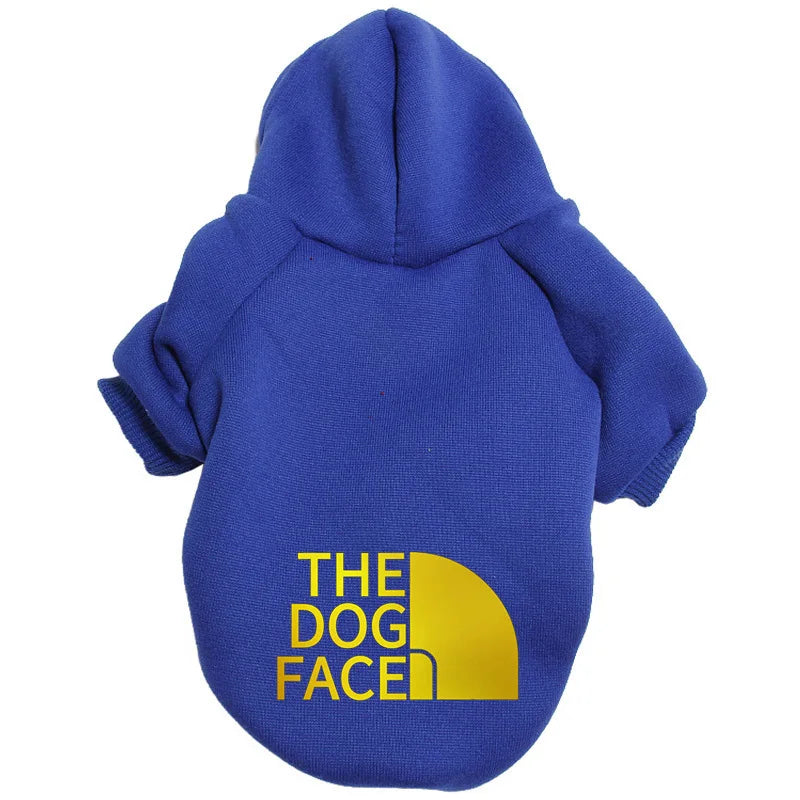 Winter Warm Dog Hoodie Pet Clothes Large Size Chihuahua French Bulldog Fashion Costume Fan-Favorite Dog Fans Fashion