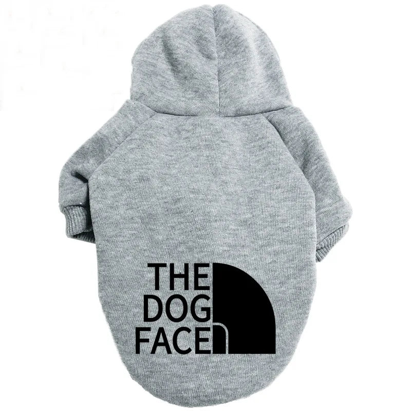 Winter Warm Dog Hoodie Pet Clothes Large Size Chihuahua French Bulldog Fashion Costume Fan-Favorite Dog Fans Fashion