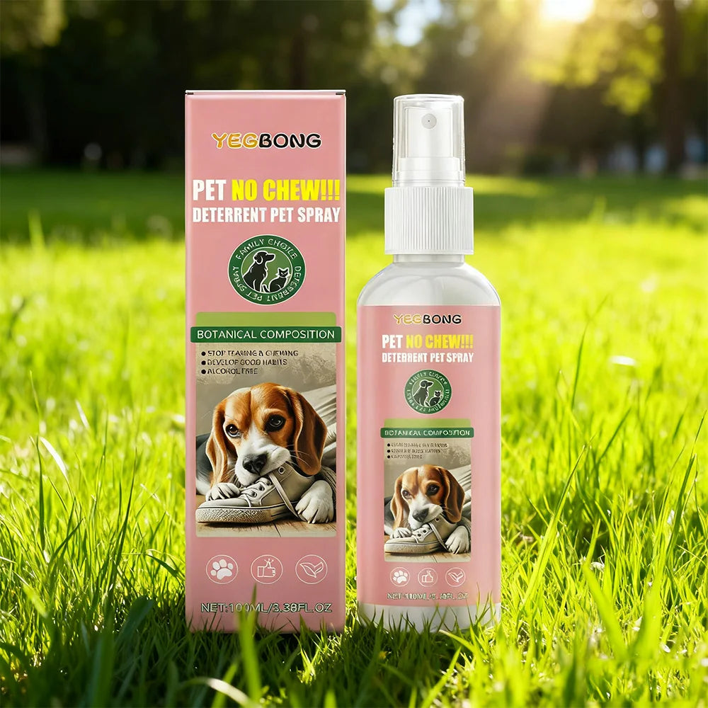 Pet Anti-Chewing Spray for Cats Dog Deterrent Behavior Correction Furniture Protector Anxiety Relief Relaxing Agent