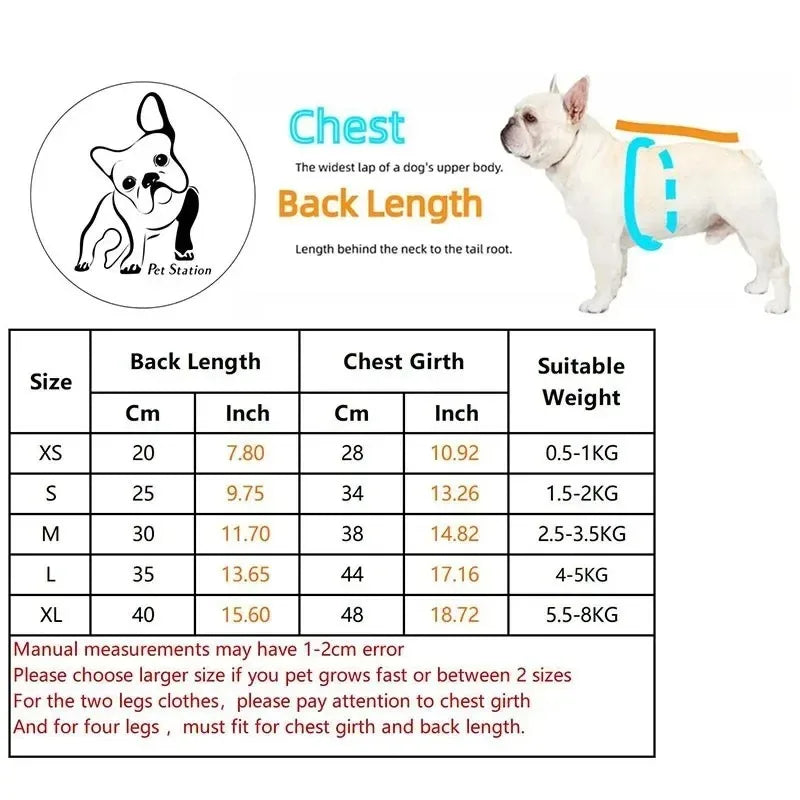 Chihuahua Pet Sweatshirt Dog Coat Small Size Autumn/Winter Clothing for Dogs And Cats Solid PatternKeep Short Eye Catching